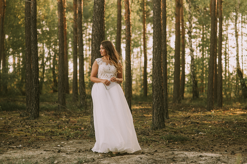 Sesja ślubna w lesie_005